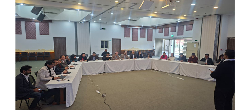 Slider Image: राष्ट्रिय स्तरको वायु गुणस्तर व्यवस्थापन कार्ययोजना तर्जुमा समितिको पहिलो बैठक (मिति २०८२/०८/०७) 