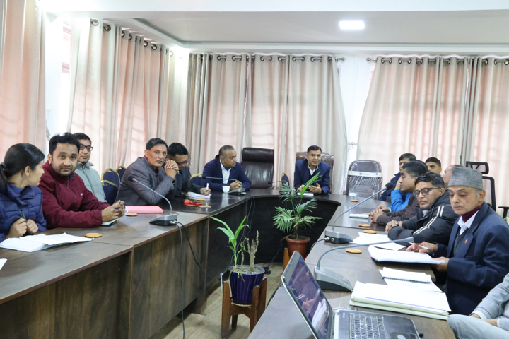 Slider Image: फोहोरपानी मापदण्ड सम्बन्धी विज्ञहरुसँग छलफल मिति २०८२/१०/१८